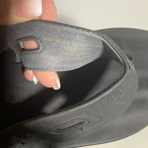 Flojos Mens Flip Flop Sandals Size 10 Excellent Condition - Picture 3 of 4